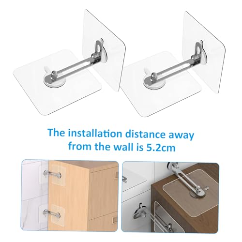 SHINEOFI 8 Stück Teiliges Selbstklebende Möbelanker Metall Möbelbefestigung ohne Bohren für Bücherregal Kommode Schrank Kippschutz Einfache Montage SHINEOFI 8 Stück Teiliges Selbstklebende Möbelanker Metall Möbelbefestigung ohne Bohren für Bücherregal Kommode Schrank Kippschutz Einfache Montage von SHINEOFI