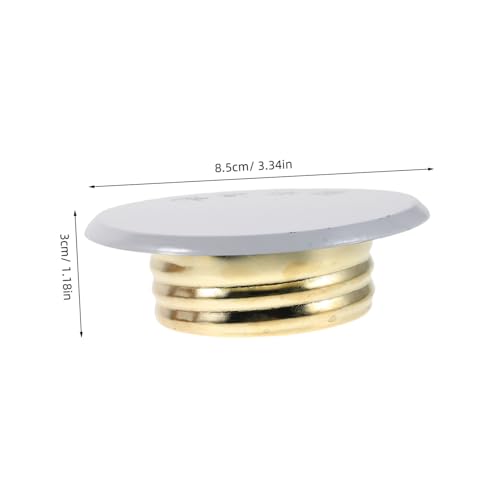 SHINEOFI 8 Stück Teiliges Verdeckte Feuerlöschsprinkler-abdeckplatten für Decken Kompatibel mit Verschiedenen Sprinklersystemen Einfache Montage Vielseitig Einsetzbar in Wohn Gewerbebauten von SHINEOFI