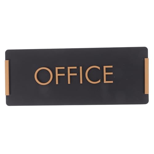 SHINEOFI Acryl Büroschild Selbstklebend Modernes Türschild für Büro und Wand Professionelle Office Signs zur Markenpräsentation und Stilvoll für Geschäftsräume von SHINEOFI