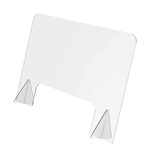 SHINEOFI Acrylplatte Schreibtisch Planke Privatsphies Im Büro Rechteckig Niesschutz Anti-Spray-Platte Präventionsleitbleche Büroplatte Isolationsplatte SHINEOFI Acrylplatte Schreibtisch Planke Privatsphies Im Büro Rechteckig Niesschutz Anti-Spray-Platte Präventionsleitbleche Büroplatte Isolationsplatte von SHINEOFI