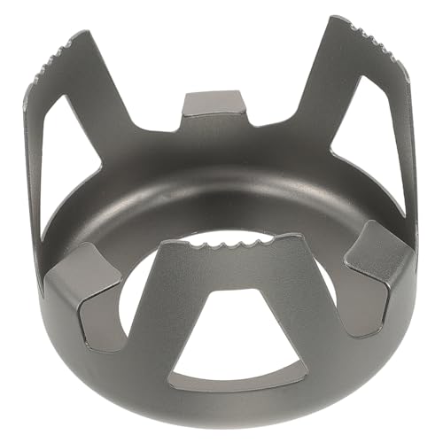 SHINEOFI Aluminiumlegierung Camping Ständer mit Luftlöchern Praktischer und Stabiler Kocherhalter für Outdoor Kompatibel mit Spiritusbrennern für Wandern Survival und Rucksacktouren SHINEOFI Aluminiumlegierung Camping Ständer mit Luftlöchern Praktischer und Stabiler Kocherhalter für Outdoor Kompatibel mit Spiritusbrennern für Wandern Survival und Rucksacktouren von SHINEOFI