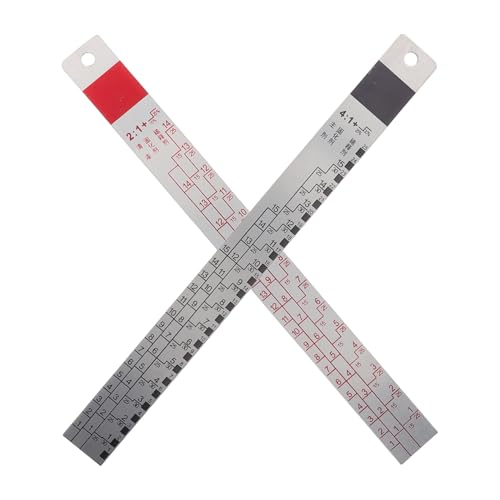 SHINEOFI Autolack Mischskala Rührstab aus Langlebigem Material für Präzises Farb Mischen Automobil Reparatur Detailservice Geeignet Professionelle Messskala für Epoxidharz Wiederverwendbar SHINEOFI Autolack Mischskala Rührstab aus Langlebigem Material für Präzises Farb Mischen Automobil Reparatur Detailservice Geeignet Professionelle Messskala für Epoxidharz Wiederverwendbar von SHINEOFI