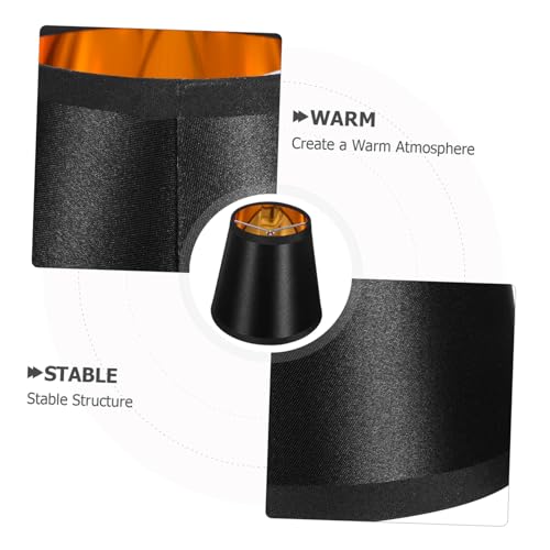 SHINEOFI Barrel Lampenschirm aus Robustem Stoff Lampenschirm für Kronleuchter Wand Stehlampen Dekorativer für Wohn Schlafzimmer von SHINEOFI