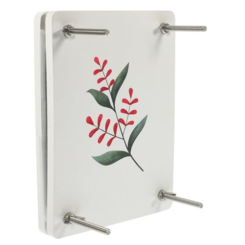 SHINEOFI Blumenpresse aus Holz Stabiles DIY Presswerkzeug für Getrocknete Blumen und Früchte Effizientes Pflanzenpressen mit Gleichmäßiger Druckverteilung für Gartenliebhaber und Herbarium SHINEOFI Blumenpresse aus Holz Stabiles DIY Presswerkzeug für Getrocknete Blumen und Früchte Effizientes Pflanzenpressen mit Gleichmäßiger Druckverteilung für Gartenliebhaber und Herbarium von SHINEOFI