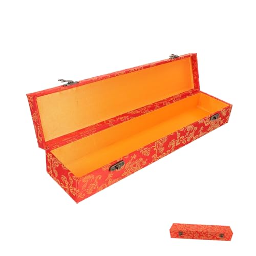 SHINEOFI Chinesische Rollenbox für Kunstscrolls und Kalligrafie Handgefertigte Aufbewahrung Elegantes Antikes Design Vielseitig für Zuhause Büro und Galerie Robust und Anpassbar von SHINEOFI