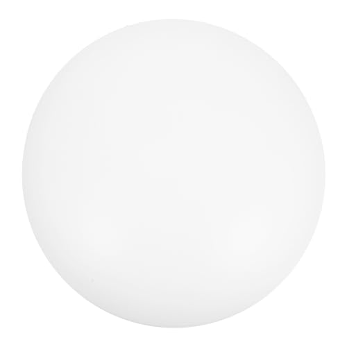 SHINEOFI Deckenlampenschirm aus Stabilem PC Runde Lampenabdeckung Moderner Stil Lichtdurchlässig und Pflegeleicht Geeignet für Schlafzimmer Wohnzimmer Büro Ersatz für Deckenleuchte von SHINEOFI