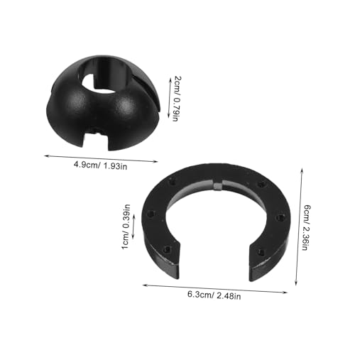 SHINEOFI Deckenventilator Halterung Montagekit mit Haken Robuste Deckenventilator Befestigung für Wohnzimmer und Schlafzimmer Einfache und Langlebige Konstruktion von SHINEOFI