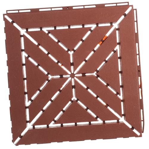 SHINEOFI Dekorative Außenfliesen Kunststoff Interlocking Deckfliesen für Garten Terrasse und rutschfest Wetterbeständig mit Natürlichem Aussehen Camping und Outdoor Aktivitäten SHINEOFI Dekorative Außenfliesen Kunststoff Interlocking Deckfliesen für Garten Terrasse und rutschfest Wetterbeständig mit Natürlichem Aussehen Camping und Outdoor Aktivitäten von SHINEOFI
