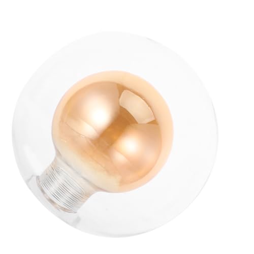 SHINEOFI Doppelglas Lampenschirm Transparent Kugelförmiger Glaslampenschirm Modern Minimalistisch Wohnzimmer Esszimmer Schlafzimmer Pendelleuchte Abdeckung von SHINEOFI