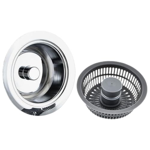 SHINEOFI Edelstahl Spülbecken Abflusssieb Pop up Ventil Küchenspüle Ablaufkorb Robust Rostfrei Einfach Reinigung Geeignet für Standard Waschbecken SHINEOFI Edelstahl Spülbecken Abflusssieb Pop up Ventil Küchenspüle Ablaufkorb Robust Rostfrei Einfach Reinigung Geeignet für Standard Waschbecken von SHINEOFI