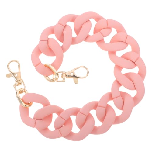 SHINEOFI Flachkette Acryl für Handtaschen Ersatzriemen mit Clips für DIY Projekte Lösung zur Beschädigter Taschen von SHINEOFI