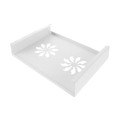 SHINEOFI Gasherd Unterstützung Rack Robuster Wok Ring für Gas und Elektroherde Einfache Installation Verbesserte Kochleistung Einsetzbar Weiß von SHINEOFI