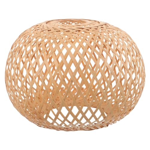 SHINEOFI Geflochtener Lampenschirm Pendelleuchte Langlebiger Lampenüberzug für Schlafzimmer Büro Wohnliches Flair Natürlicher Lampenschirm Augenschonend Einfache Montage Kompakt SHINEOFI Geflochtener Lampenschirm Pendelleuchte Langlebiger Lampenüberzug für Schlafzimmer Büro Wohnliches Flair Natürlicher Lampenschirm Augenschonend Einfache Montage Kompakt von SHINEOFI