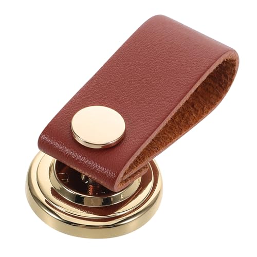SHINEOFI Goldfarbene Schrankgriff aus Langlebiger Zinklegierung Eleganter Kleiderschrank und Küchengriff Handgefertigter Einloch Lederschubladengriff für Möbel und Schuhschränke Stilvolle von SHINEOFI