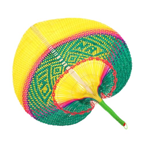 SHINEOFI Handgefertigter Pfirsichförmiger Bambus fächer Handwoven Fan Sommerlicher Handventilator Doppelseitig Kühlend Leicht Für Tanz Dekoration Und Outdoor Nutzung SHINEOFI Handgefertigter Pfirsichförmiger Bambus fächer Handwoven Fan Sommerlicher Handventilator Doppelseitig Kühlend Leicht Für Tanz Dekoration Und Outdoor Nutzung von SHINEOFI