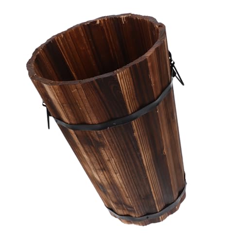 SHINEOFI Holz Mülleimer mit Praktischem Griff Dekorativer Abfallkorb für Badezimmer und Schlafzimmer Großer Fassungsvermögen Leicht und Langlebig für und Wohnräume SHINEOFI Holz Mülleimer mit Praktischem Griff Dekorativer Abfallkorb für Badezimmer und Schlafzimmer Großer Fassungsvermögen Leicht und Langlebig für und Wohnräume von SHINEOFI