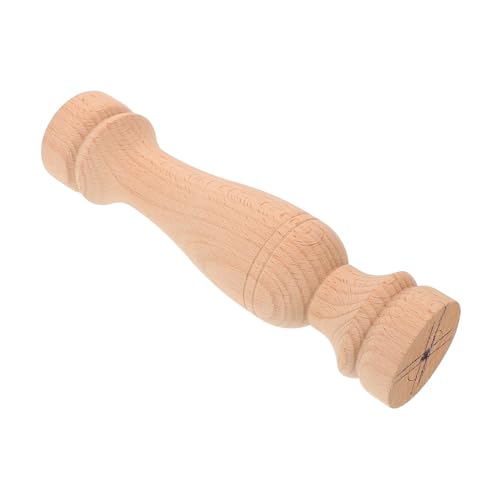 SHINEOFI Holzsäule Römischer Stil Unlackierte Möbelbeine Dekorative Holzpfosten für Schränke Vielseitige Holzsäulen für Wohn und Esszimmer Traditionelle Handwerkskunst von SHINEOFI