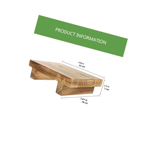 SHINEOFI Kleiner Hocker Holz Schreibtisch Aufbewahrung Dekor Rack Kleiner Kinderhocker Wohnzimmer Fußhocker Wohnzimmer Aufbewahrung Praktischer Hocker Regal Schreibtisch Caddy von SHINEOFI