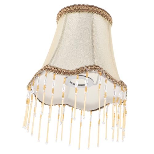 SHINEOFI Kleiner Lampenschirm aus Festem Stoff Europäischer Stil Abnehmbar und Einfach zu Reinigen Geeignet für Nachttisch Wandleuchten im Schlafzimmer und Wohnzimmer von SHINEOFI
