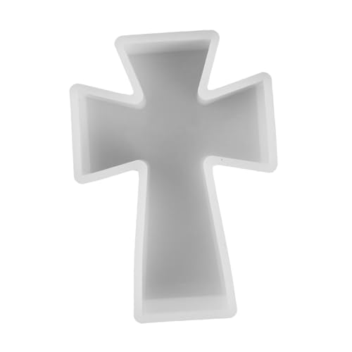 SHINEOFI Kreuz Silikonform Kerzenhalter Aus Silikongussform Kerzenformen Aus Epoxidharz Gipsornamentform Gießform Für Kerzenständer Kreative Silikonform Kreuzformen Für Harz Weiß Kieselgel SHINEOFI Kreuz Silikonform Kerzenhalter Aus Silikongussform Kerzenformen Aus Epoxidharz Gipsornamentform Gießform Für Kerzenständer Kreative Silikonform Kreuzformen Für Harz Weiß Kieselgel von SHINEOFI