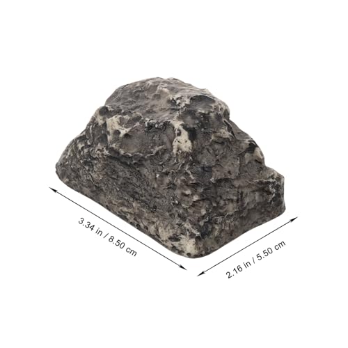 SHINEOFI Künstliches Stein Schlüsselversteck Outdoor Realistische Gartendeko Versteckte Aufbewahrungsbox für Ersatzschlüssel Langlebige Praktische Schlüsselbox für Außenbereich Sicher und von SHINEOFI