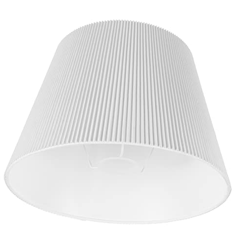 SHINEOFI Lampenschirm Aus Stoff Ersatzlampenschirme Boden Schreibtisch Schatten Groß Falten- Modern Tischlampenschirm Stofflampenschirm Lampenabdeckung Hardware- Weiß SHINEOFI Lampenschirm Aus Stoff Ersatzlampenschirme Boden Schreibtisch Schatten Groß Falten- Modern Tischlampenschirm Stofflampenschirm Lampenabdeckung Hardware- Weiß von SHINEOFI