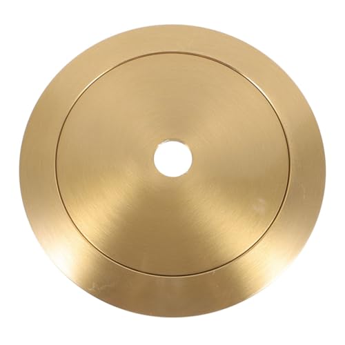 SHINEOFI Lampenschirm Ring aus Messing Schraubring Lampenfassung Ersatz für Glas Lampenschirme Robust Verschleißfest Einfach zu Montieren Geeignet für Tisch Stehlampen in Wohn von SHINEOFI
