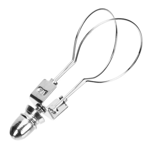 SHINEOFI Lampenschirm clip Adapter für Glühbirne Vielseitiger Lampenhalter für Tisch Stehlampen Einfach zu Befestigen Langlebiges Lichtzubehör in Silber von SHINEOFI