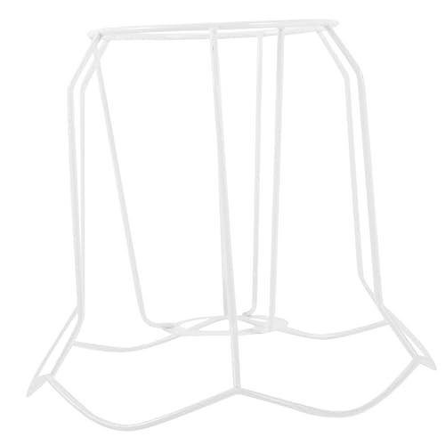 SHINEOFI Lampenschirmrahmen aus Eisen Robuster DIY Lampenschirm halter Vielseitiger Lampenrahmen für Tisch Deckenleuchten Dekoratives Zubehör für Wohnraum Büro und Einfache Montage von SHINEOFI