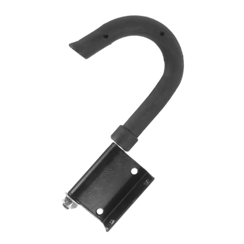 SHINEOFI Leiterhaken aus Robustem Eisen mit Rutschsicherem Anti fall mechanismus Verstellbarer Dachhaken für Außen Dachleitern Stabiler Anbauhaken für Sichere Nutzung und Hohe Tragkraft von SHINEOFI