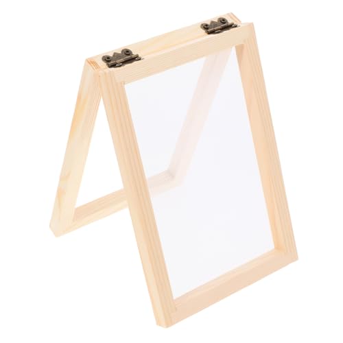 SHINEOFI Materialpaket Für Holzkunst-bilderrahmen Siebe Für Die Papierherstellung Papierherstellungsset Drücken Schablone Papierherstellung Deckle Rahmen Machen Geprägt Kupfer Light Brown SHINEOFI Materialpaket Für Holzkunst-bilderrahmen Siebe Für Die Papierherstellung Papierherstellungsset Drücken Schablone Papierherstellung Deckle Rahmen Machen Geprägt Kupfer Light Brown von SHINEOFI