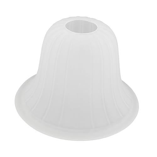 SHINEOFI Mattierter Glasschirm Lampenschirm Schraubsockel Lampenabdeckung für Wandlampe Deckenleuchte Tischlampe Robustes Weiches Licht Einfache Montage Vielseitig Einsetzbar von SHINEOFI