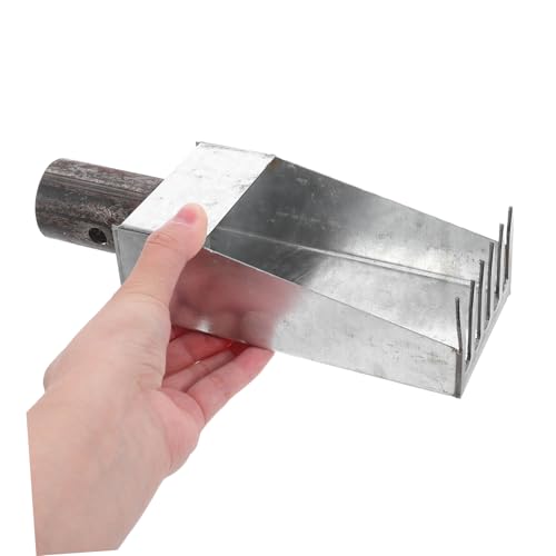 SHINEOFI Metal Fruit Picker Head Rohrdurchmesser Ergonomisches Pflückwerkzeug Für Blaubeeren Datteln Und Kirschen Schnelle Ernte Effizient Einfach Zu Bedienen Für Garten Und Obstplantage von SHINEOFI