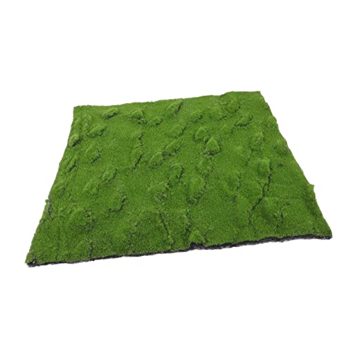 SHINEOFI Mini-gartenmoos Moosmatte Modell Rasenmatte Fußmatte Aus Kunstrasen Moosmikrolandschaftsdekor Künstlicher Moosteppich Mikrolandschaft Kunstmoos Künstliches Rasenmoos Plastik von SHINEOFI