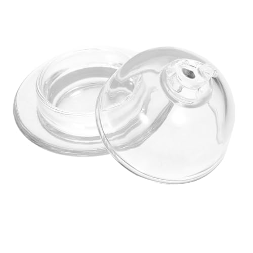 SHINEOFI Multifunktionaler Glas-tintenhalter mit Luftdichtem Domdeckel Transparente Aufbewahrungsbox für Kalligrafie Sumi-Tinte und Dekoratives Candy-Organizer Elegantes Design für Zuhause von SHINEOFI