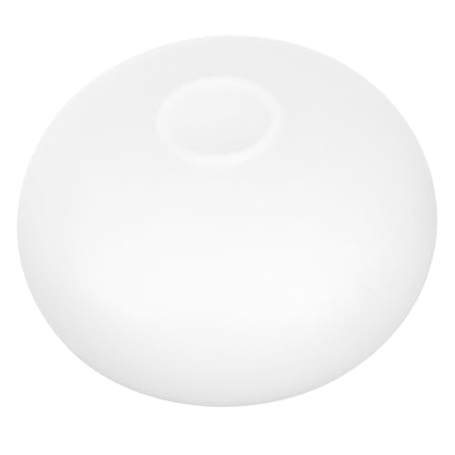 SHINEOFI Ovaler PE Lampenschirm Ersatz Durchmesser Leichtes Kunststoff-design mit Doppelöffnung Modern Minimalistisches Lichtabdeckung für Garten Restaurant Wohnzimmer und Schlafzimmer von SHINEOFI
