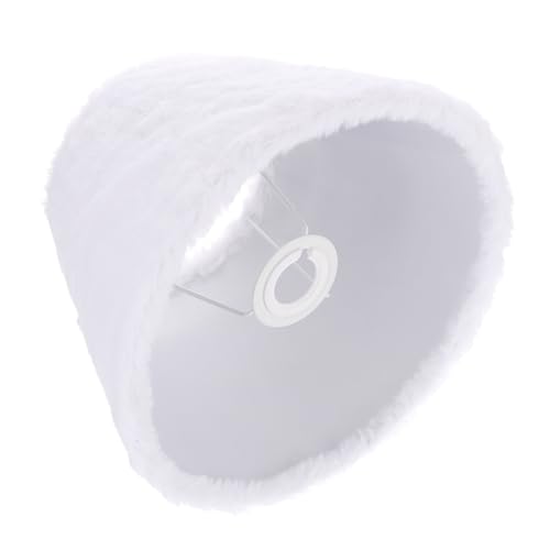 SHINEOFI Plüsch lampenschirm Ersatz Weich Dekorativ Kegelförmig für Tischlampe Geeignet Wohnzimmer Schlafzimmer Büro SHINEOFI Plüsch lampenschirm Ersatz Weich Dekorativ Kegelförmig für Tischlampe Geeignet Wohnzimmer Schlafzimmer Büro von SHINEOFI