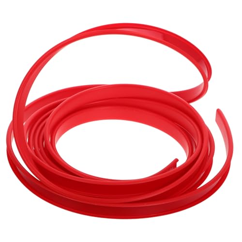 SHINEOFI Pool Tisch Gummi Ersatz Buffer U-förmiger Kantenschutz Stoßdämpfer Rot für Billardtisch Möbel Kanten Schutz Langlebig und von SHINEOFI