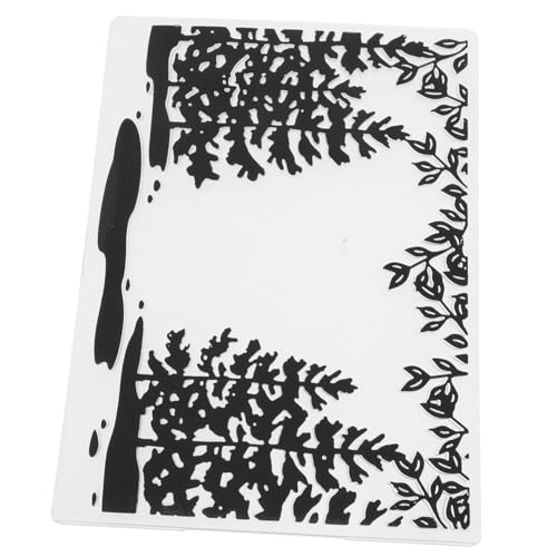 SHINEOFI Prägeschablone Karte Selbst Ordner Prägeform Aus Kunststoff Geprägter Karton Prägeplatte Kunststoffschablonen Formen DIY-Schablone Aus Kunststoff Scrapbooking-dekorvorlagen Plastik von SHINEOFI