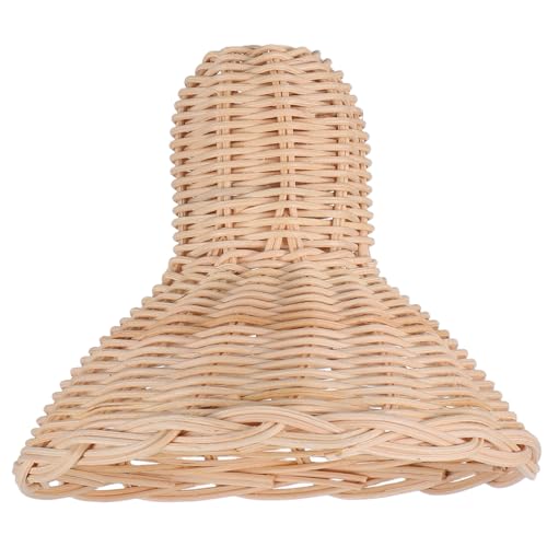 SHINEOFI Rattan Lampenschirm Handgefertigt Einzigartiger Pendelleuchten schirm für Bar Warmes Licht Dekorativer Korbgeflecht Lampenschirm für Hängelampe und Tischleuchte SHINEOFI Rattan Lampenschirm Handgefertigt Einzigartiger Pendelleuchten schirm für Bar Warmes Licht Dekorativer Korbgeflecht Lampenschirm für Hängelampe und Tischleuchte von SHINEOFI