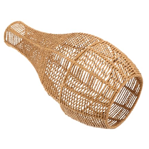 SHINEOFI Retro Hängelampe Lampenschirm aus Robustem Seil und Eisen Vintage Deckenlampen abdeckung mit Rustikalem Geflochtenem Design für Wohnzimmer Schlafzimmer und Esszimmer Langlebige SHINEOFI Retro Hängelampe Lampenschirm aus Robustem Seil und Eisen Vintage Deckenlampen abdeckung mit Rustikalem Geflochtenem Design für Wohnzimmer Schlafzimmer und Esszimmer Langlebige von SHINEOFI