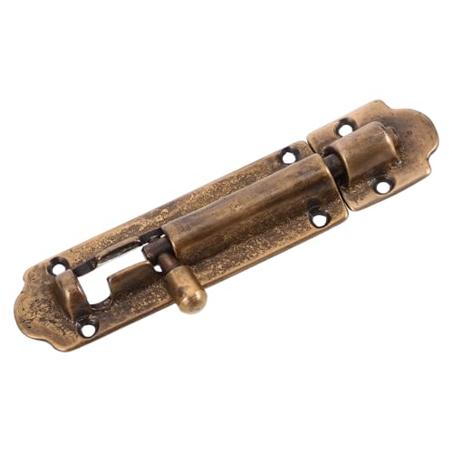SHINEOFI Robuster Türriegel Antik Verstärktes Sicherheitsschloss Minimalistisches Design für Holzfenster und Türen Vielseitig Einsetzbar im Haus und Büro Langlebiger Beschlag SHINEOFI Robuster Türriegel Antik Verstärktes Sicherheitsschloss Minimalistisches Design für Holzfenster und Türen Vielseitig Einsetzbar im Haus und Büro Langlebiger Beschlag von SHINEOFI