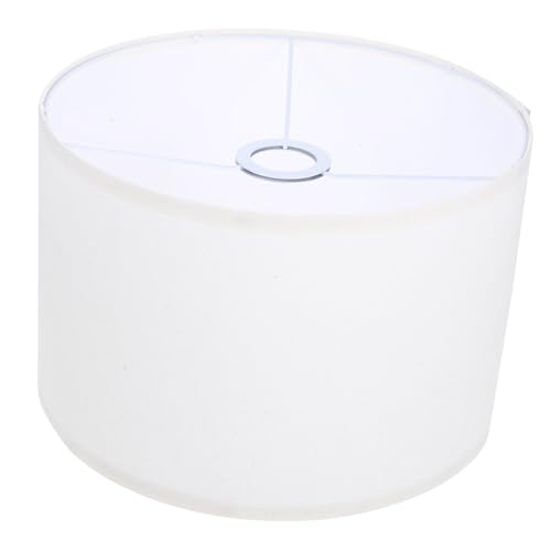 SHINEOFI Runder Stoff lampenschirm Fassung Abnehmbar Langlebig Staubabweisend Weichmachend für Decken Wandleuchten Natürlicher Warmer Wohnraum lichtschutz von SHINEOFI