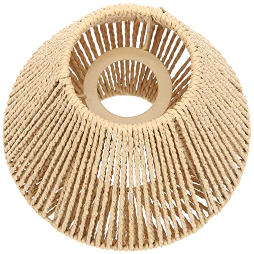 SHINEOFI Gewebter Lampenschirm Im Vintage-stil Rustikale Abdeckung Für Stehlampe Handgewebter Schirm Für Zuhause Innenbereich Esszimmer Mit Sanfter Beleuchtung Und Warmer Atmosphäre SHINEOFI Gewebter Lampenschirm Im Vintage-stil Rustikale Abdeckung Für Stehlampe Handgewebter Schirm Für Zuhause Innenbereich Esszimmer Mit Sanfter Beleuchtung Und Warmer Atmosphäre von SHINEOFI