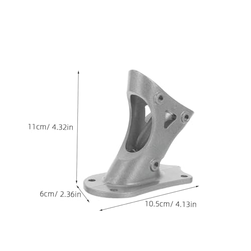 SHINEOFI Schwerer Aluminium Fahnenmast Halter Wandhalterung mit Dualem Robuster Flaggenhalter für Außen Wetterfeste Halterung zur Stabilen Befestigung von Fahnen im Wohn und von SHINEOFI