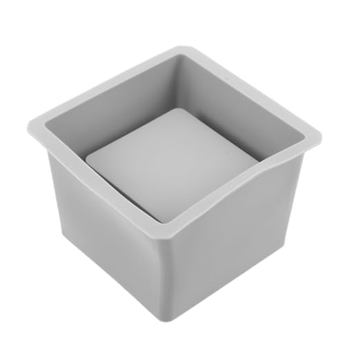 SHINEOFI Silikonform für Beton Blumentopf mit Doppeltem Quadratischem Design Wiederverwendbar und Langlebig Geeignet für DIY Sukkulenten Pflanzgefäße Indoor und Outdoor Gartendekoration von SHINEOFI