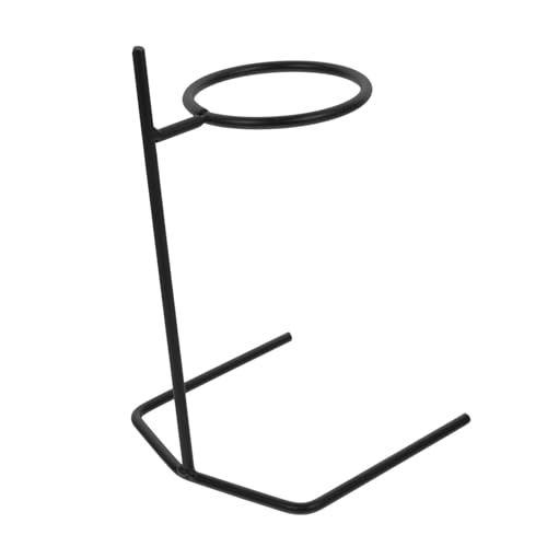 SHINEOFI Stanzrahmen klein Kaffee wiederverwendbar Brauen steht mit Stand tropfen gebaut groß Filterhalter gießen Inhaber Kegelhalter Filterständer Tropffilter Rostfreier Stahl Schwarz von SHINEOFI