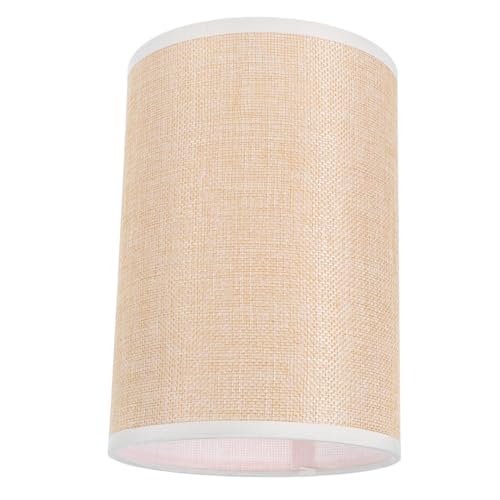SHINEOFI Stoff Lampenschirm Natur Leinen Ersatzschirm für Steh Tisch und Hängelampen Weiche Lichtstreuung Kompatibel mit Metalllampen Schlafzimmer Wohnzimmer SHINEOFI Stoff Lampenschirm Natur Leinen Ersatzschirm für Steh Tisch und Hängelampen Weiche Lichtstreuung Kompatibel mit Metalllampen Schlafzimmer Wohnzimmer von SHINEOFI