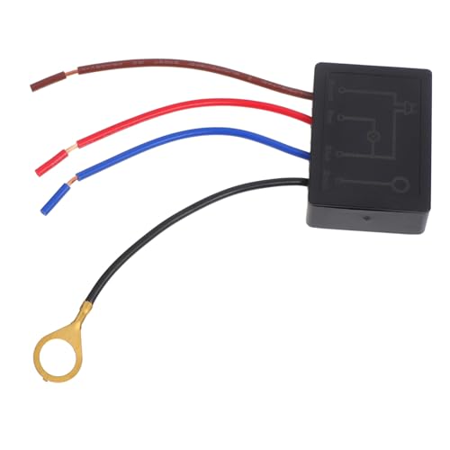 SHINEOFI Touch schalter für Schreibtischlampe mit Vierstufiger Dimmfunktion Hitzebeständig Modernes Design Einfache Touch bedienung Kompatibel mit LED und Glühlampen Leicht und Tragbar von SHINEOFI