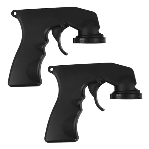 SHINEOFI Tragbarer Sprühgriff für Sprühdosen Ergonomisches Design für Gleichmäßige Lackierung Einsetzbar für Verschiedene Malerbedürfnisse für Außenanwendungen von SHINEOFI